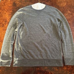 Sonoma Men's Heather Gray Long Sleeve Crewneck